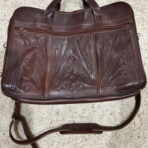 Elegant Brown Leather Bag